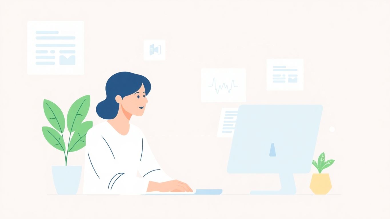 Samarbeid mellom en person og en webdesigner.
