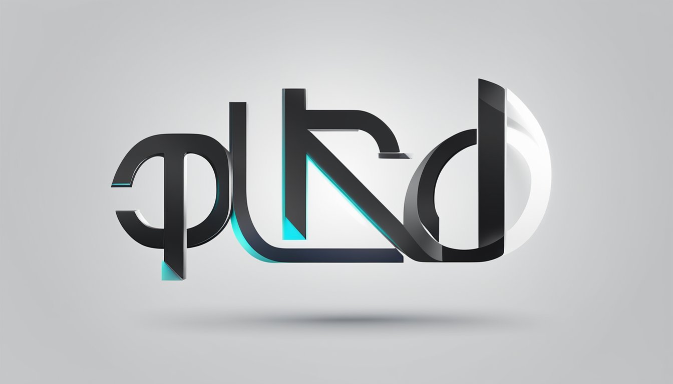 A modern, sleek logo design featuring a combination of typography and a simple, iconic symbol, suitable for various uses in an online store