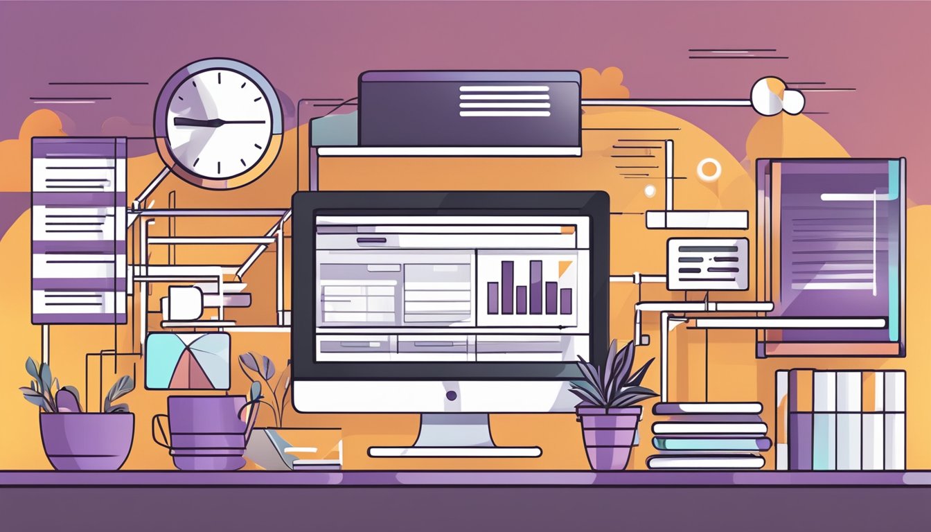 A sleek and modern website with professional branding elements