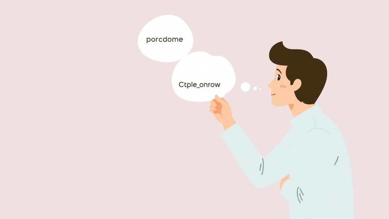 Person som velger et domenenavn