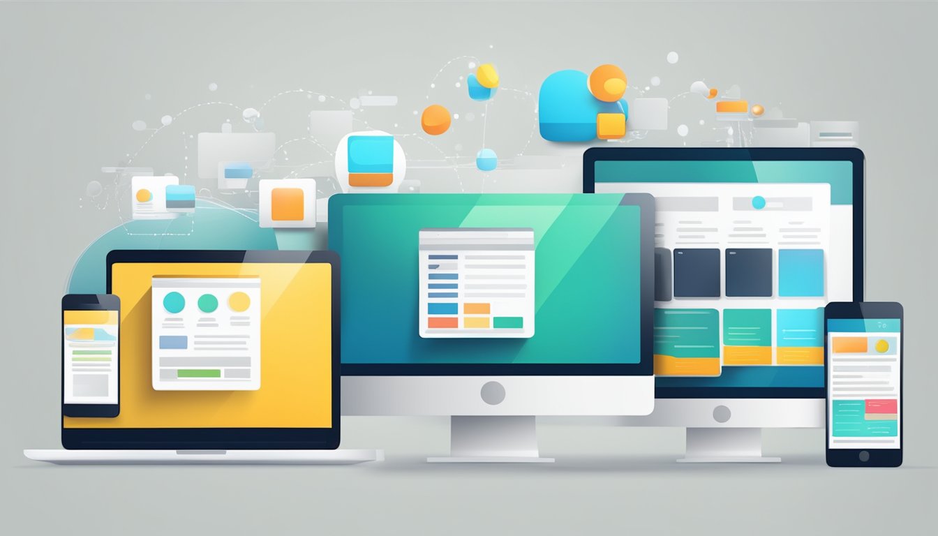 A modern and sleek website displayed on various digital platforms