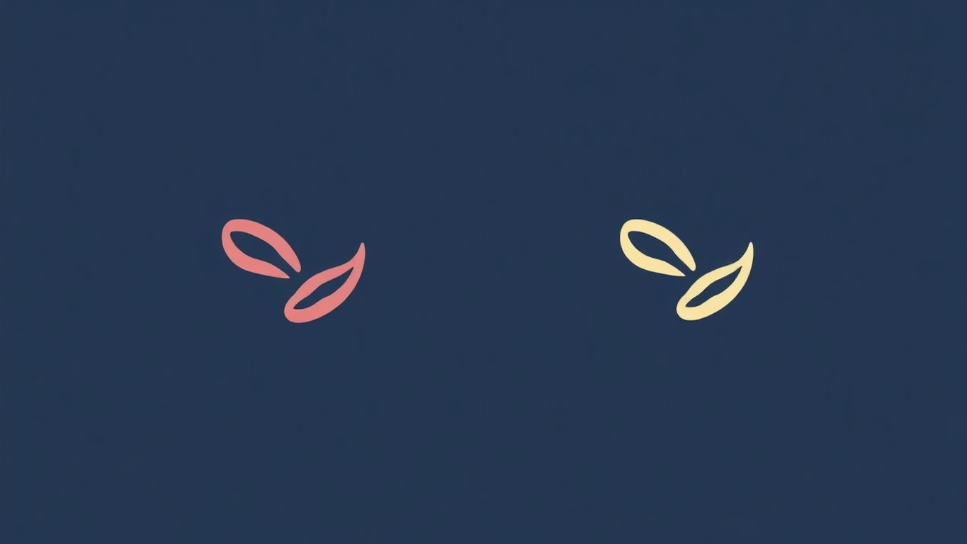 Moderne logo design illustrasjon med myke farger.
