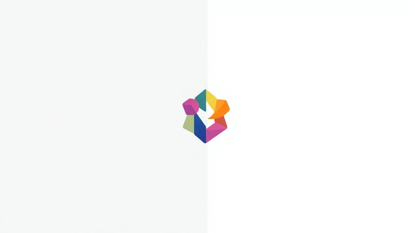 Moderne og kule logoer i myke farger.