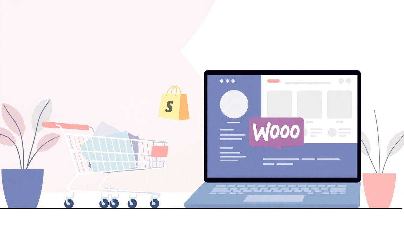 Digital markedsføring for nettbutikker med Shopify og Woocommerce.