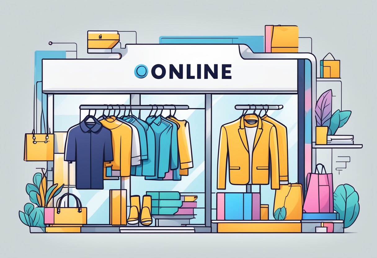 A modern online store with trendy products and industry news