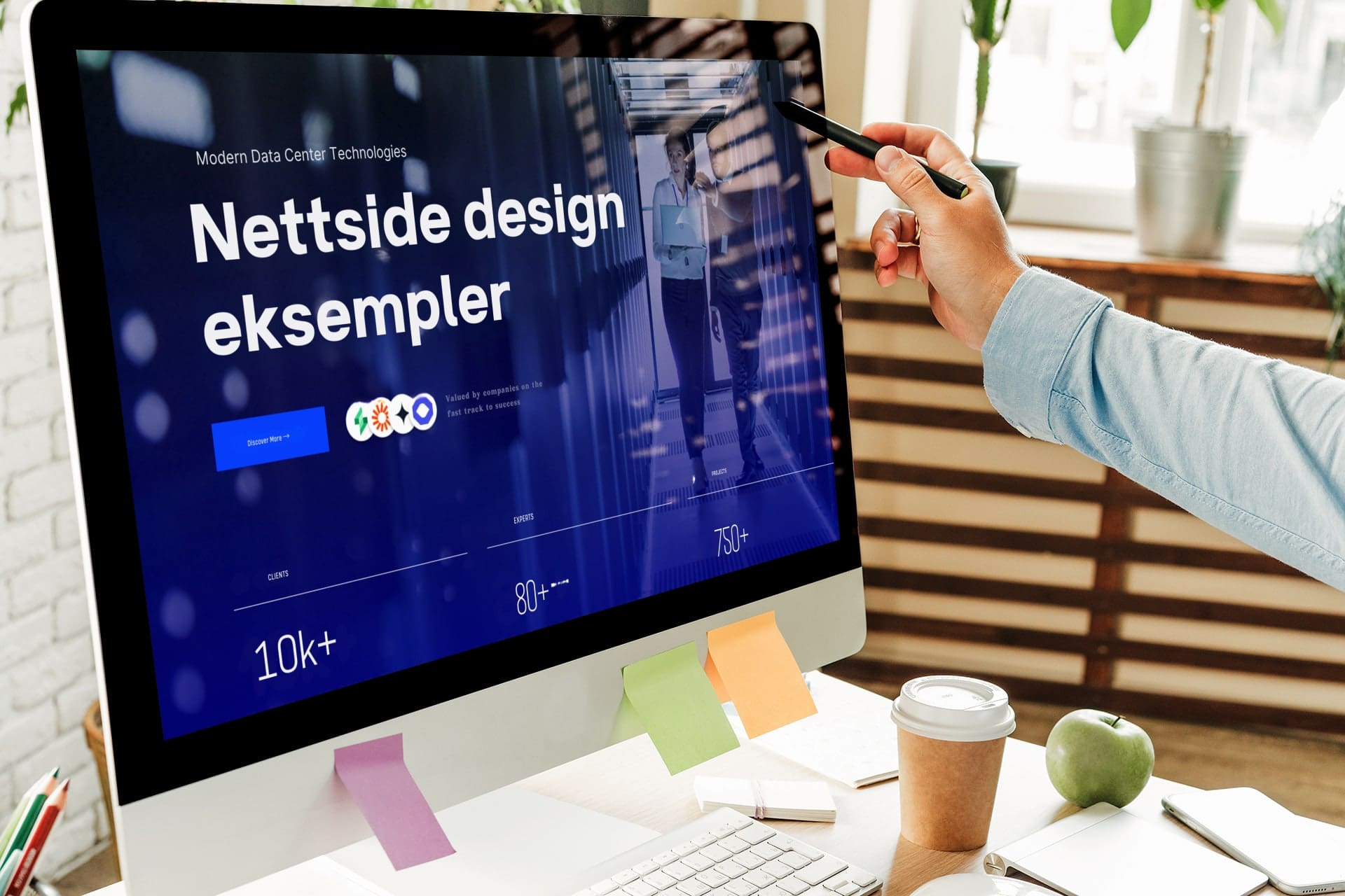 Nettside design eksempel og inspirasjon fra Divi Express