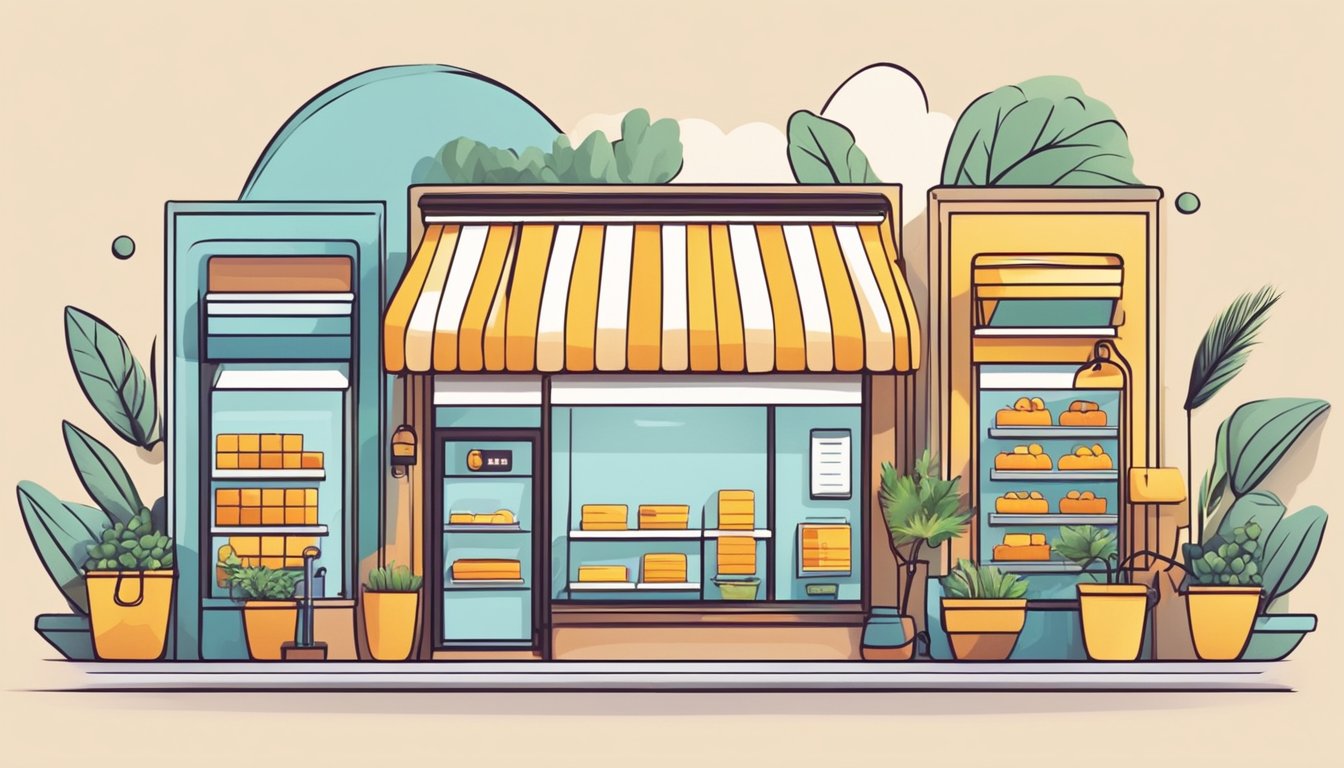 A simple, cost-effective online store in operation. Clean, minimalist design with affordable products